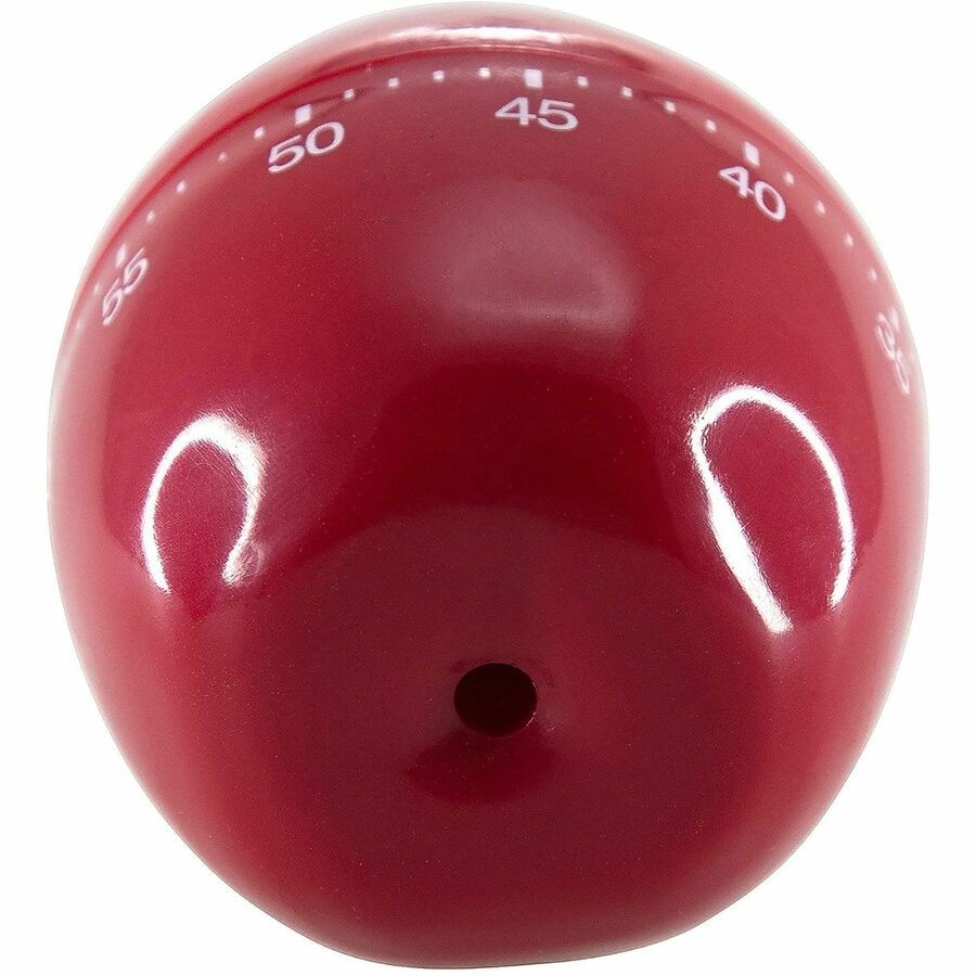 Baumgartens Kitchen Timer - 1 Hour - For Kitchen - Red (BAU77042)