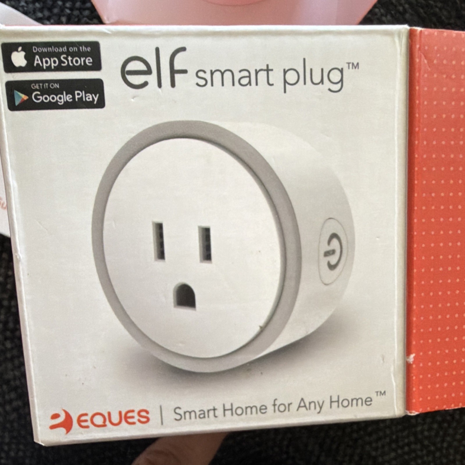 EQUES eQues elf Wi-Fi Smart Plug, Alexa Compatible, App-Controlled, 120V