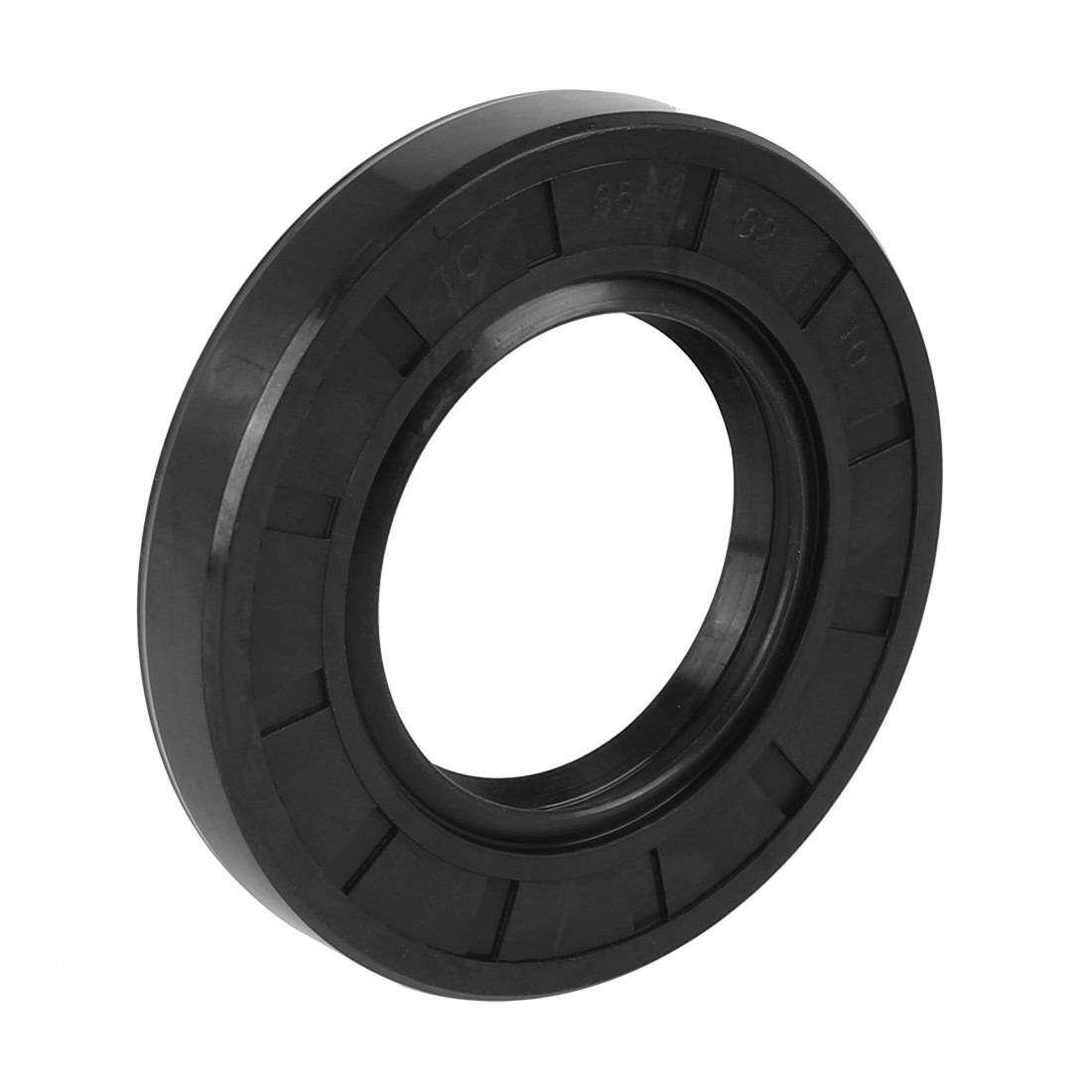 35mm x 62mm x 10mm Black Rubber Cover Double Lip TC Oil Shaft Seal