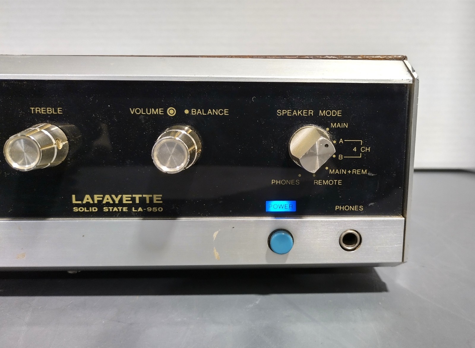 Lafayette LA-950 37.5W Per Channel 8Ω Solid-State Stereo Amplifier Power Tested