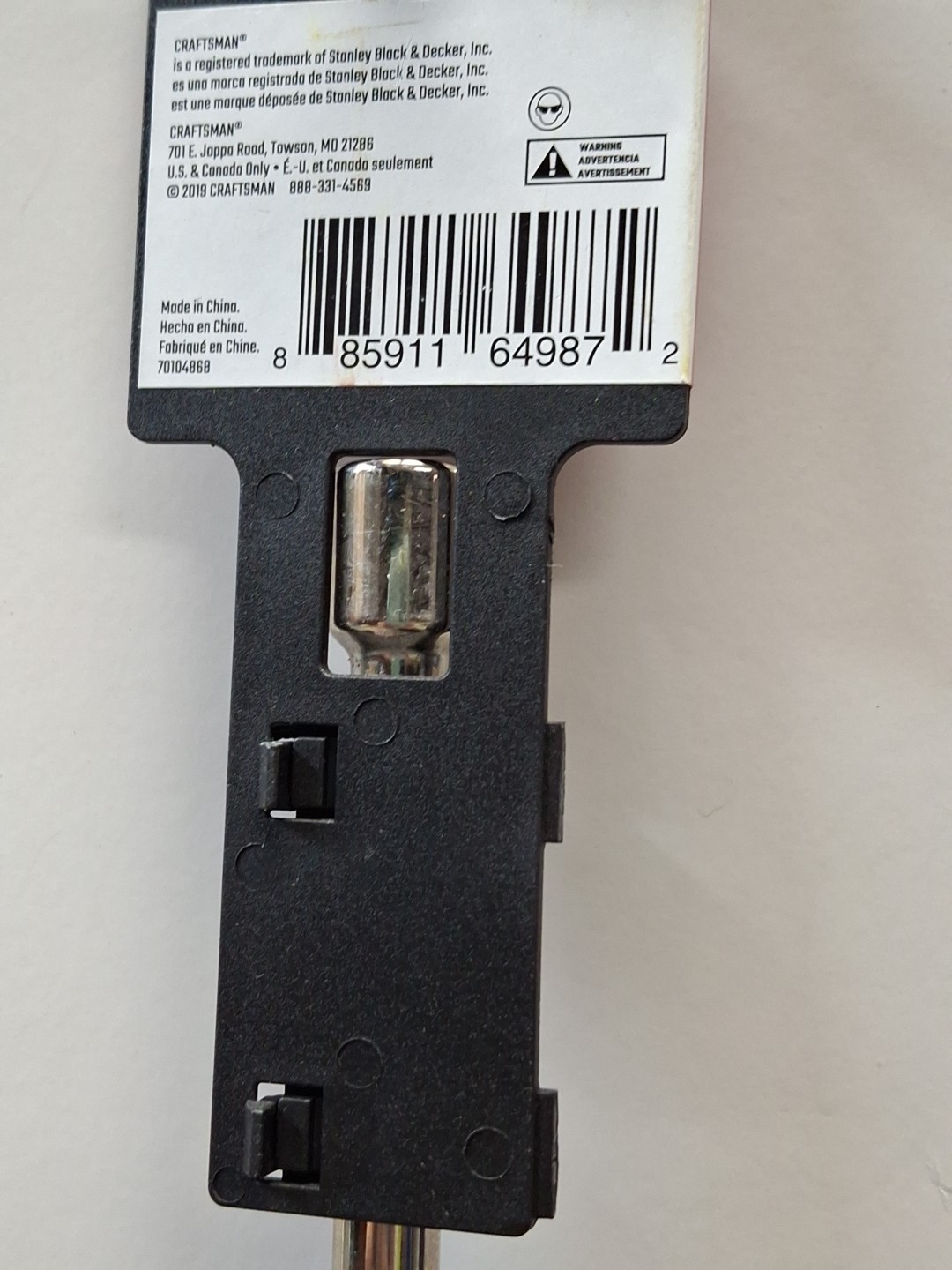 New CRAFTSMAN, 3/8 Inch "NUT DRIVER", Color Coded Blue, CMHT65110, SAE