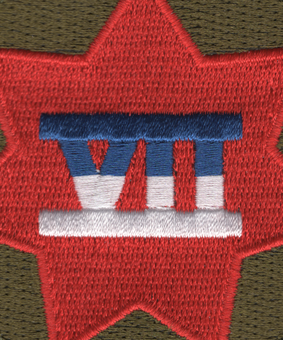 U.S. Army 7th Corps Patch Jayhawk Corps Insignia