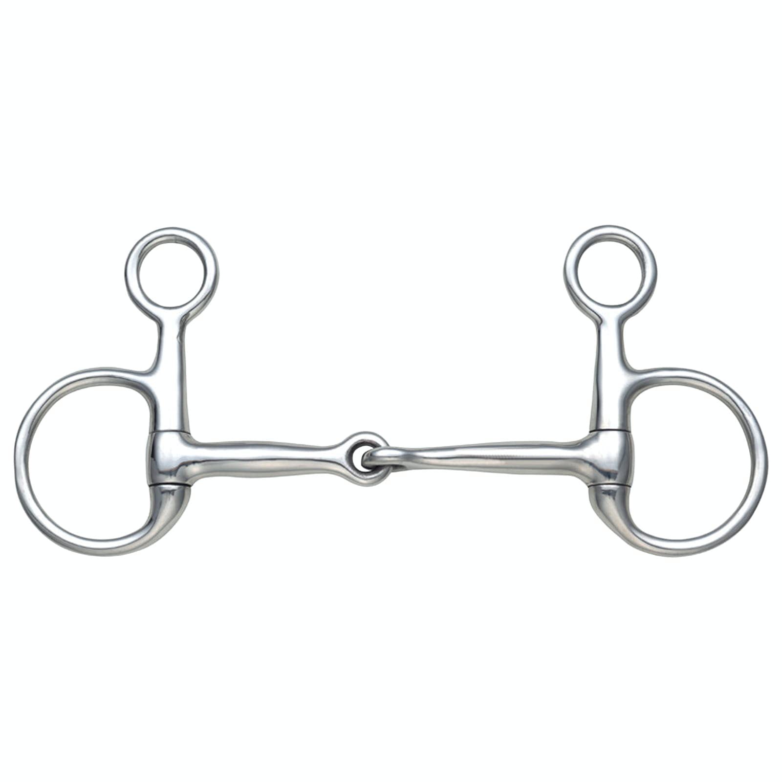 Shires Hanging Cheek Snaffle (4 1/2") 4 1/2", Stainless Steel