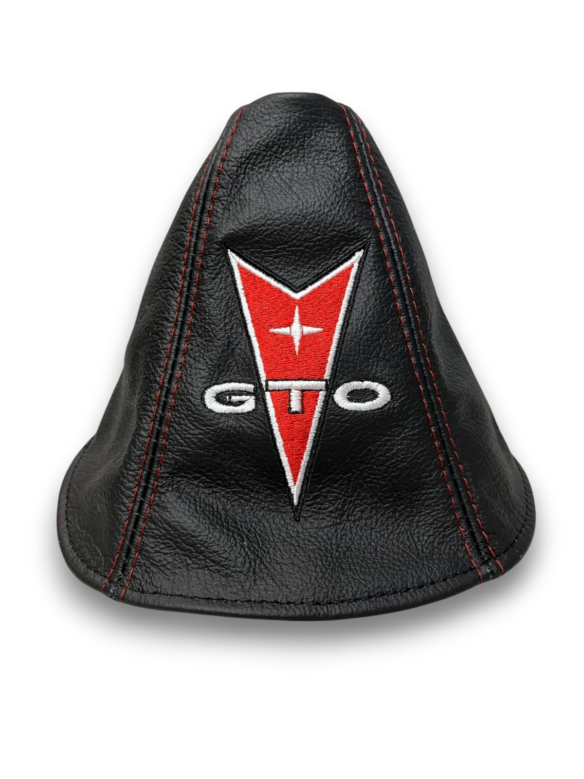2004 2005 2006 Pontiac GTO Shift Boot Base Coupe Custom Embroidery Black Leather