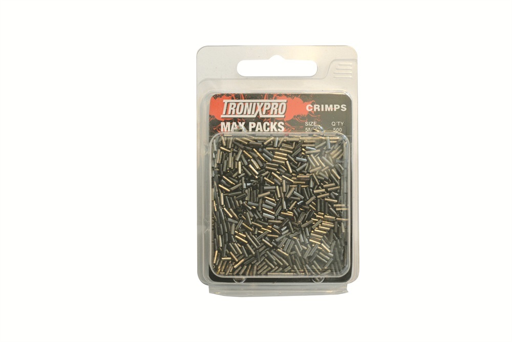 Tronix Pro Fishing Crimps 5mm - MAX BULK PACK of 500 - MP25