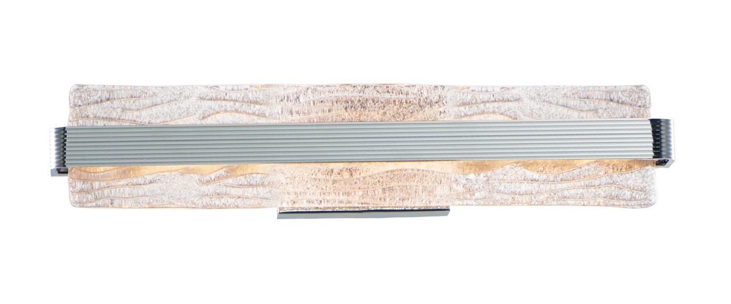Polished Chrome LED Bath Vanity from the Ripple Collection