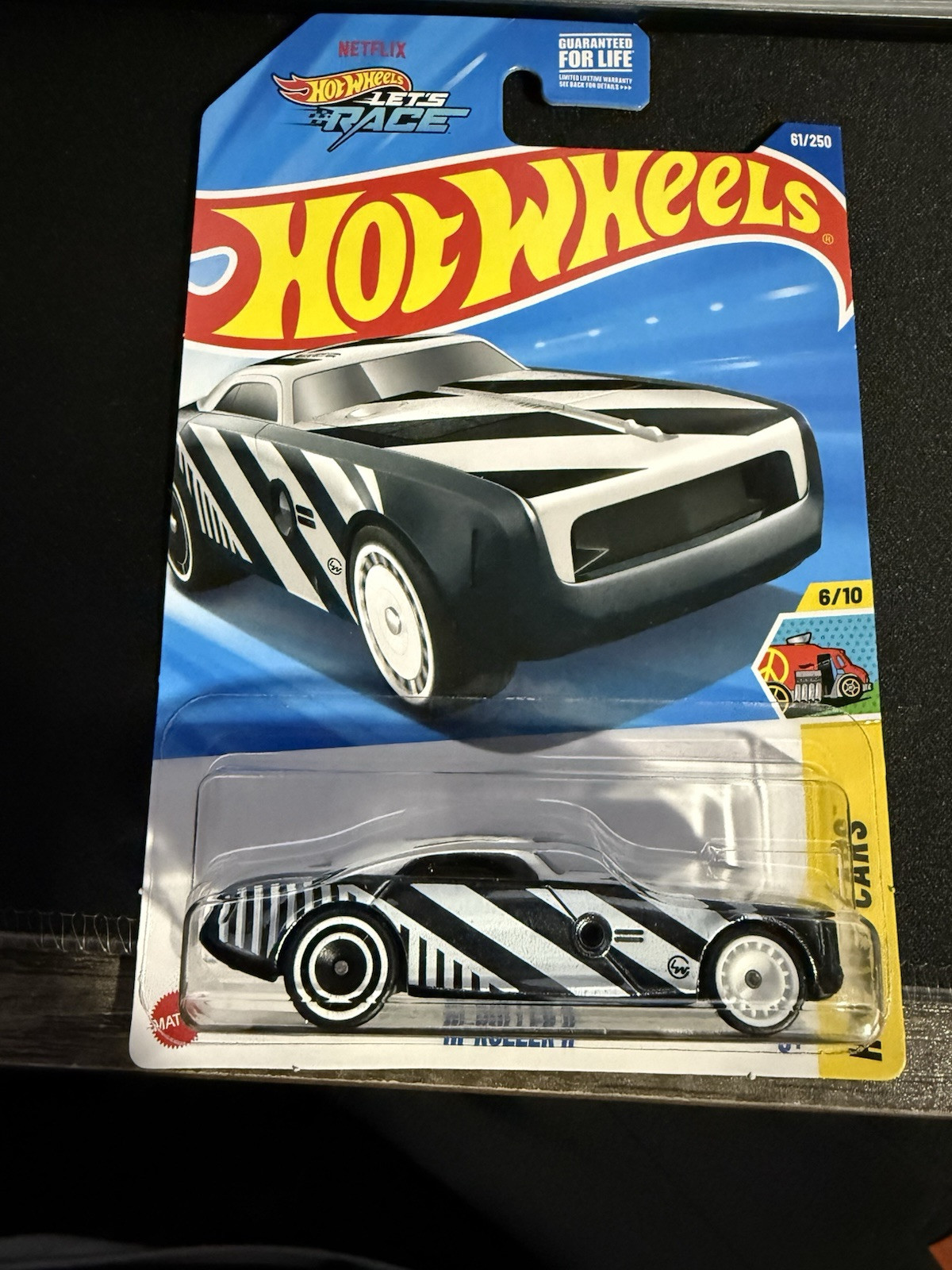 2025 Hot Wheels Hi-Roller II 61/250 Super Treasure Hunt HW Art Cars MINT CARD