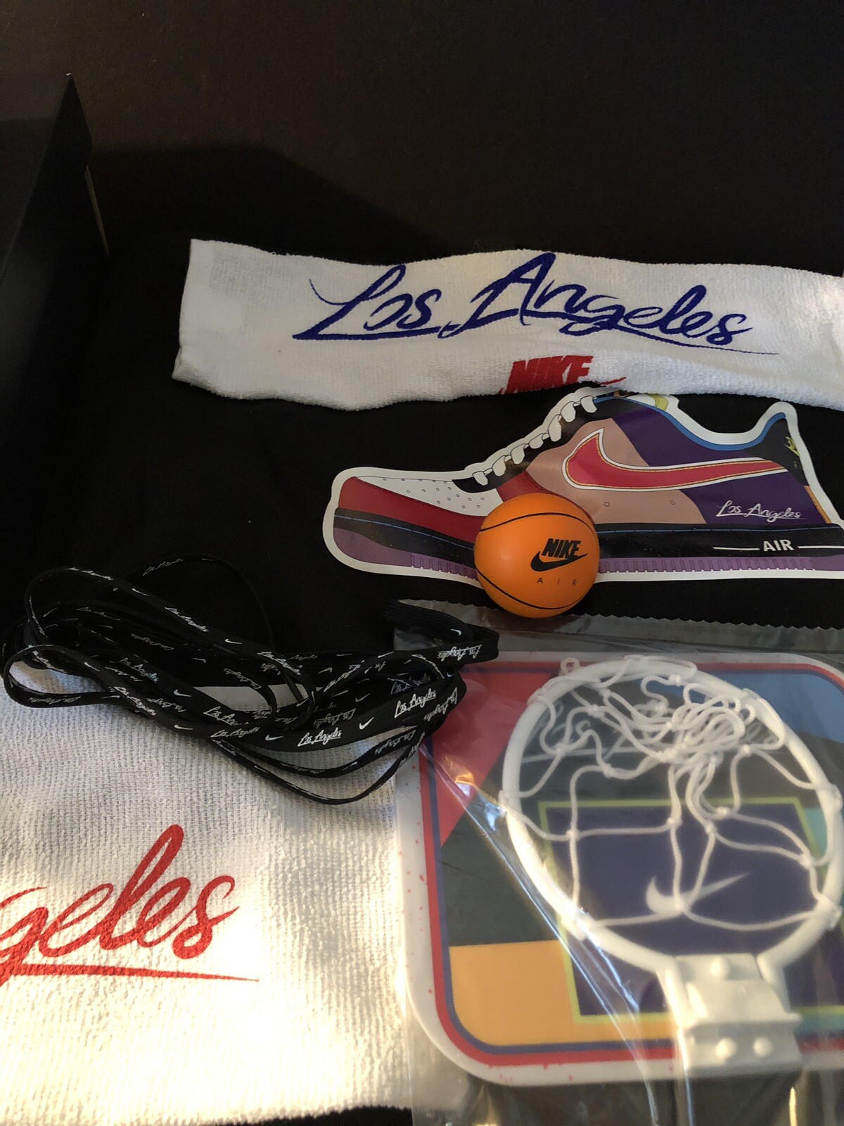 Nike Air Force 1 Low What The LA Los Angeles '07 LV8 New Extras Only ( NO SHOES)