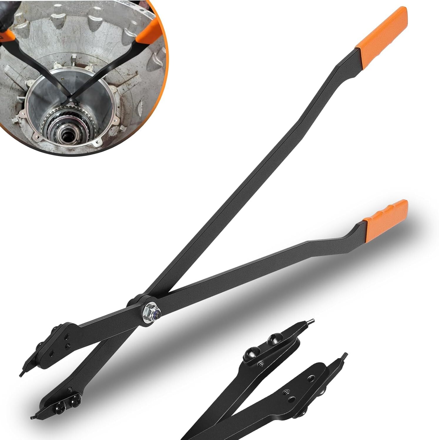 1489 26" Internal Retaining Ring Pliers with Interchangeable Tips for Lang Tools