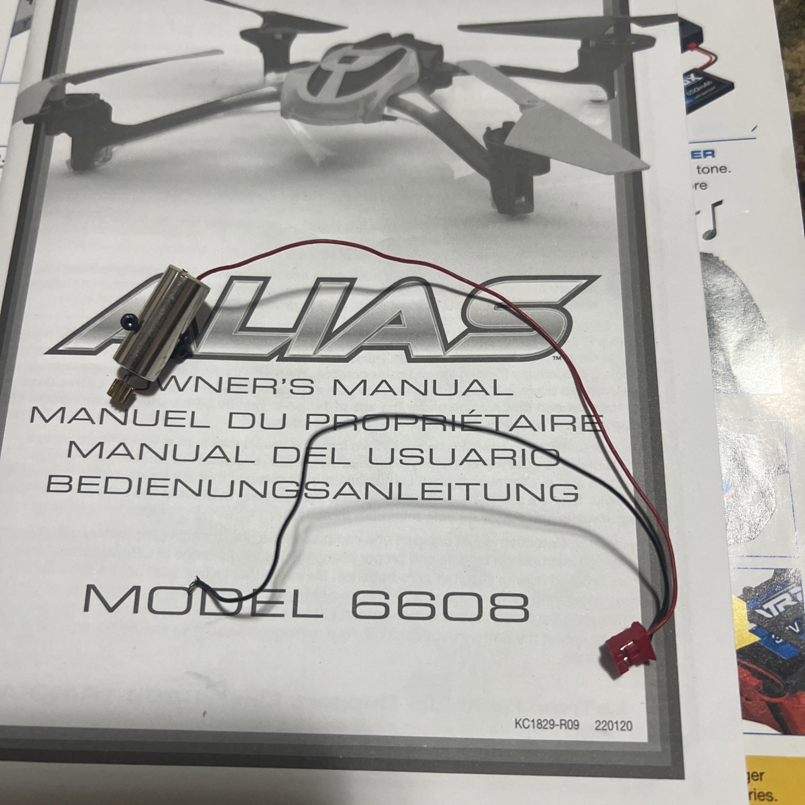 LaTrax Alias Electric Quadcopter Drone -Parts Only Does Not Fly