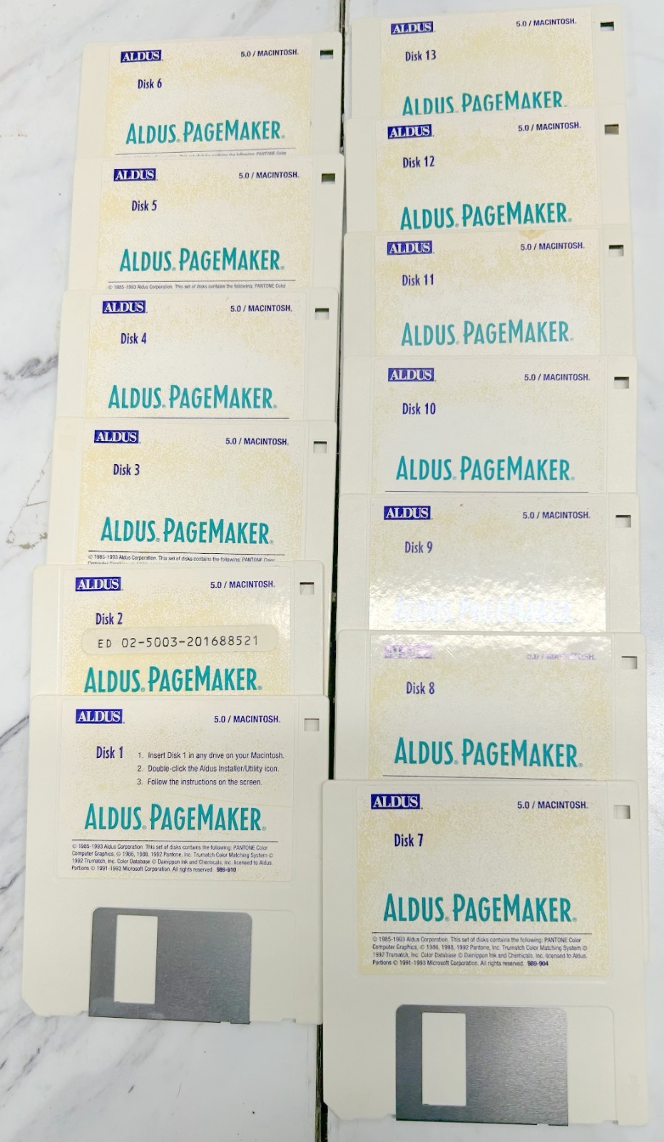 ALDUS PageMaker 5.0 Macintosh Includes S#