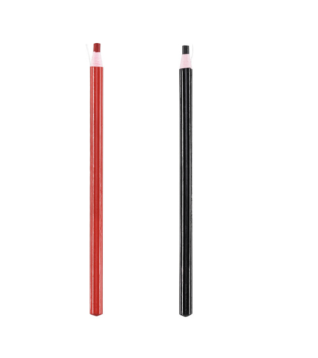 2 Pc Hart Red Black Colored China Markers High Contrast No Sharpening New