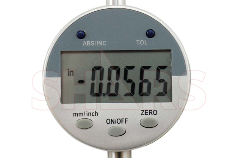 SHARS 0.5"x.0005" /.01mm Digital Electronic Indicator Absolute Gage Gauge New P]