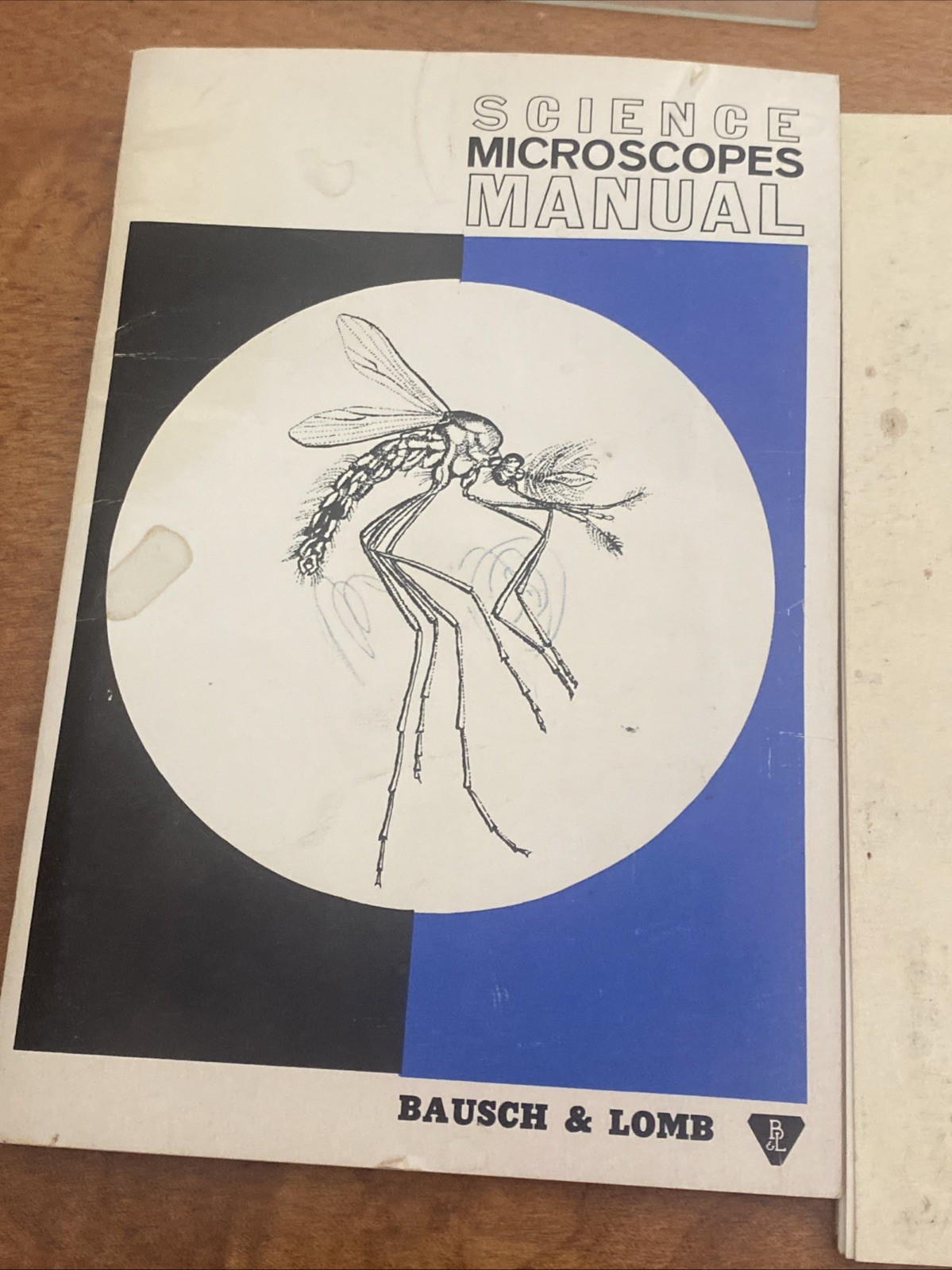 R1900 Bausch and Lomb Microscope, Slides and Booklets