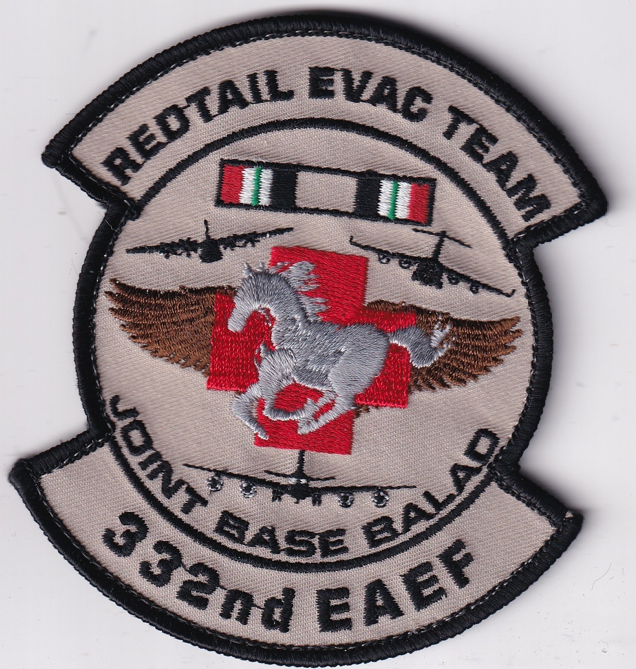 332nd EAEF Redtail MEDEVAC Team USAF US Air Force patch Balad Iraq