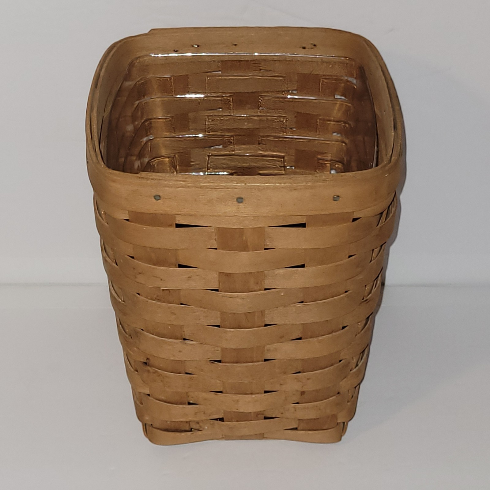 Basket Longaberger Spoon Basket Dresden Ohio Liner