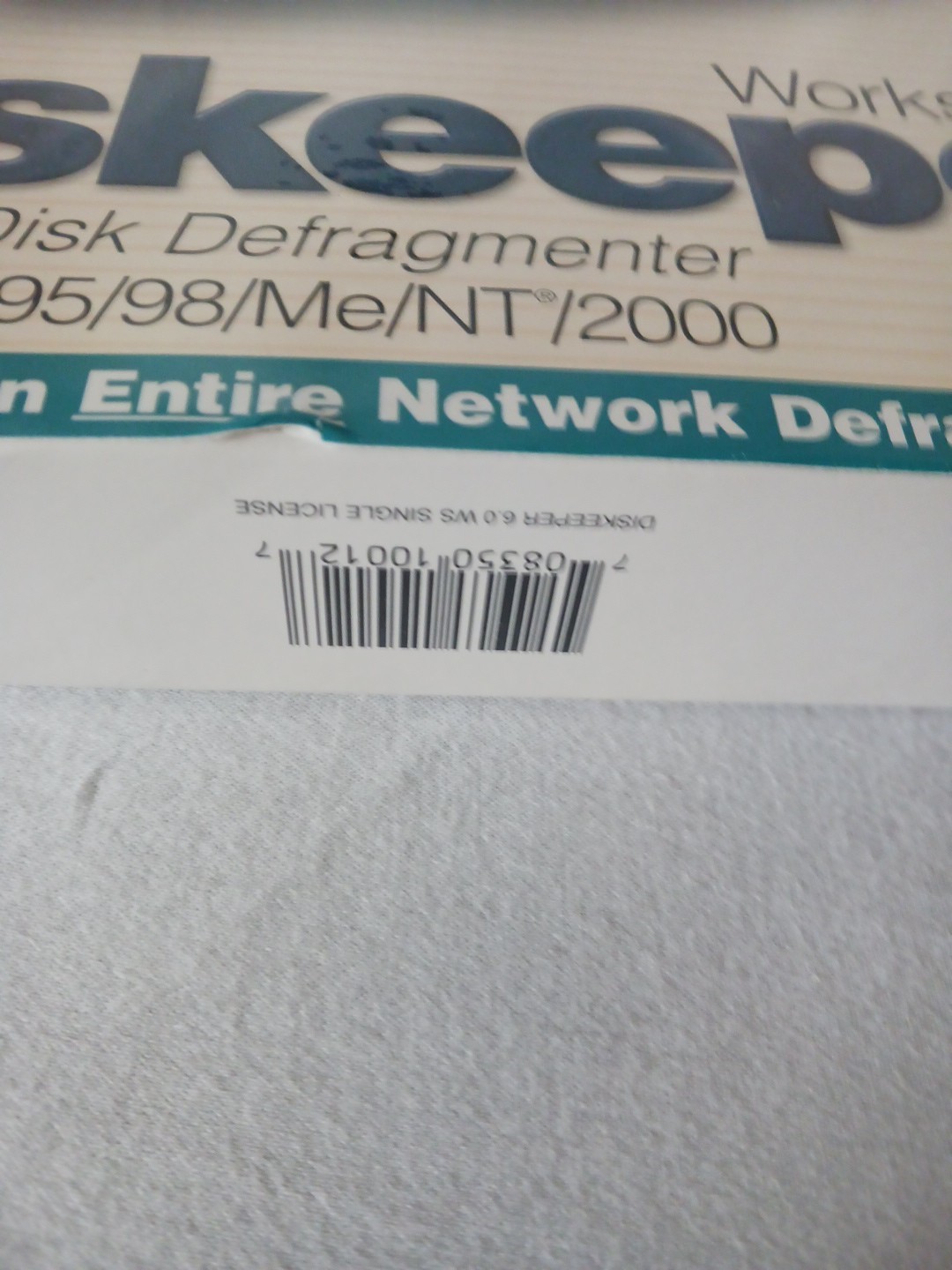 NEW SEALED Executive Software Workstation Diskeeper 6.0 Windows 95/98/ME/NT/2000