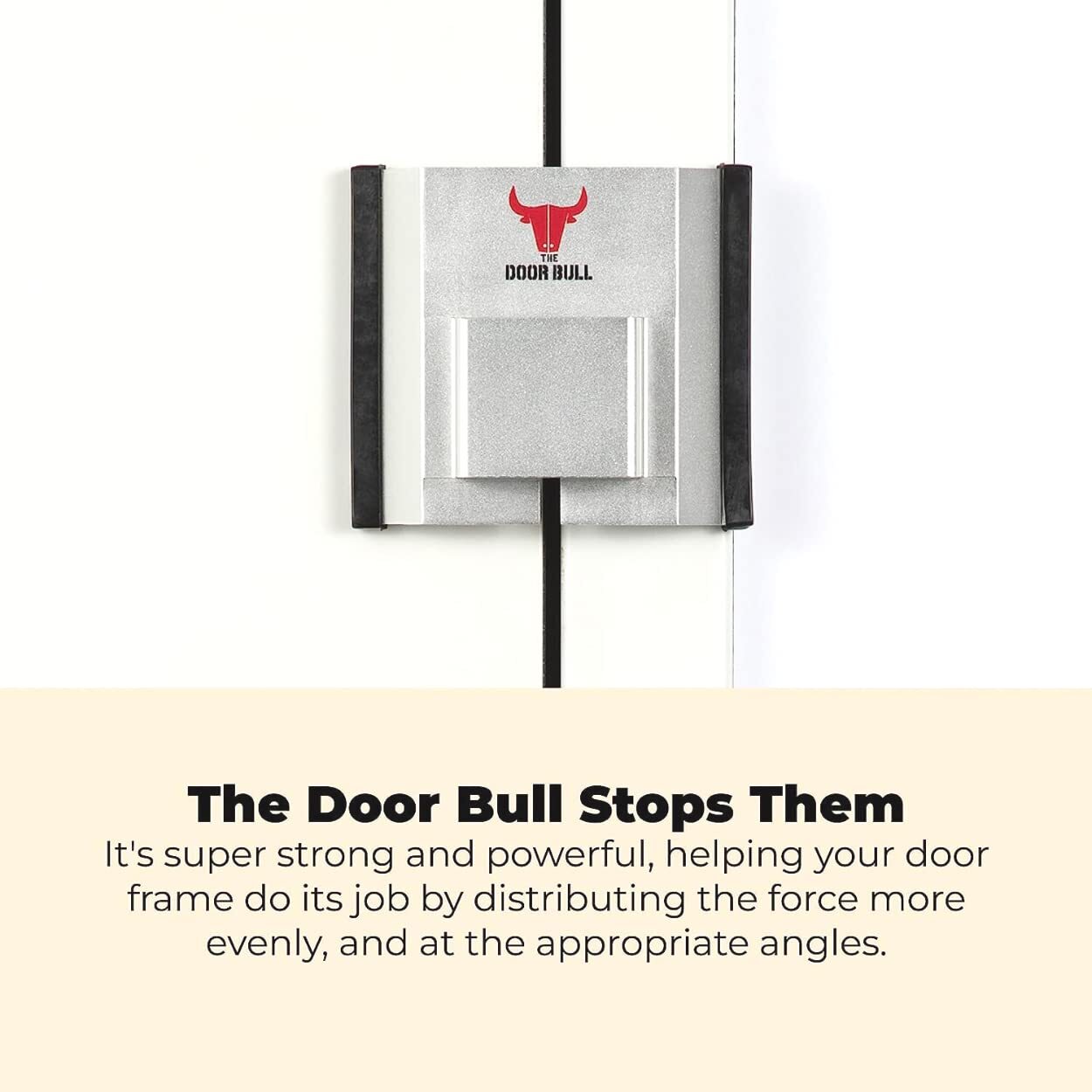 The Door Bull  Barricade Security Break In Prevention Home Business Class Room