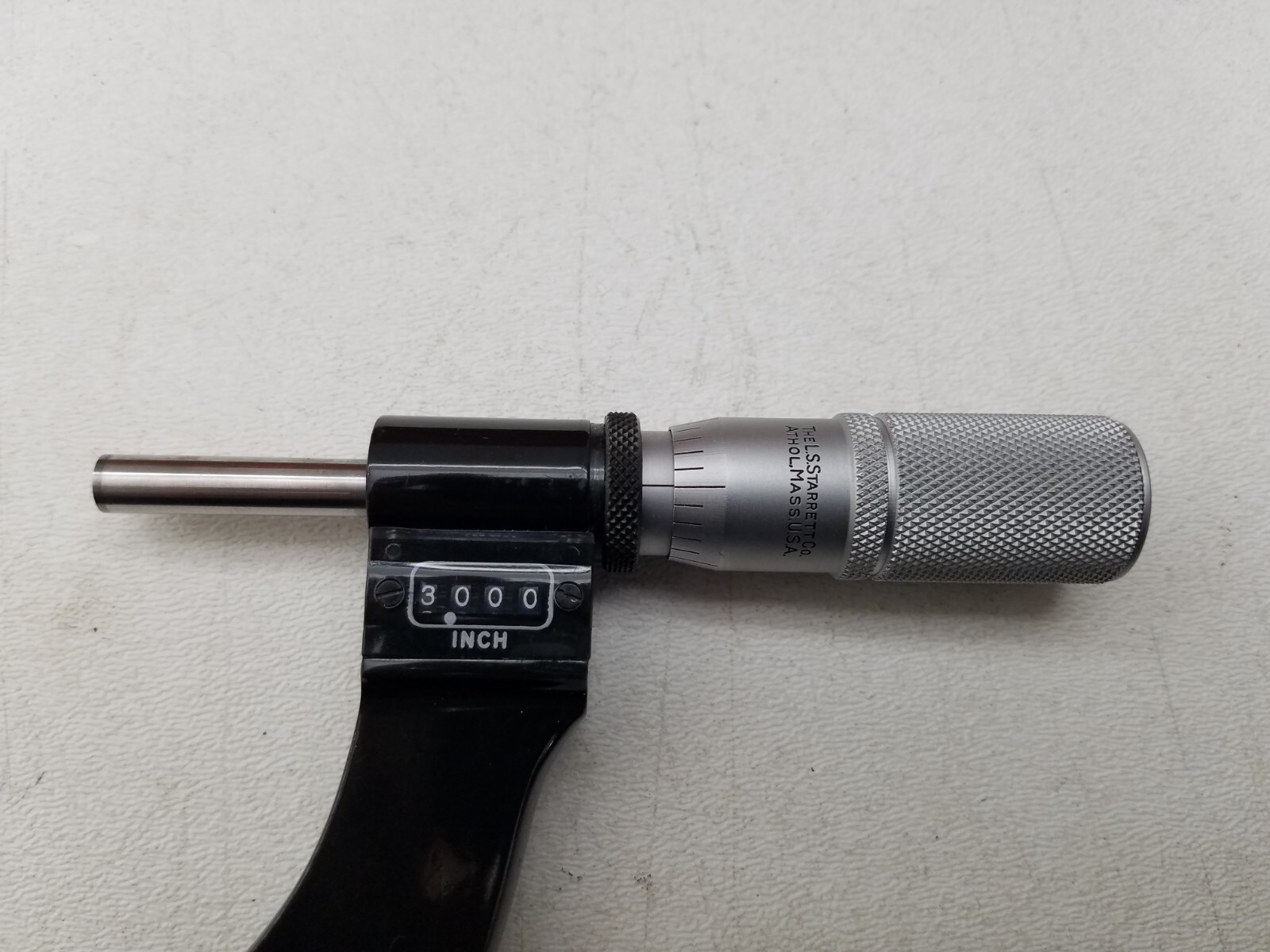 Starrett No. 216 digital micrometer 3-4 inch