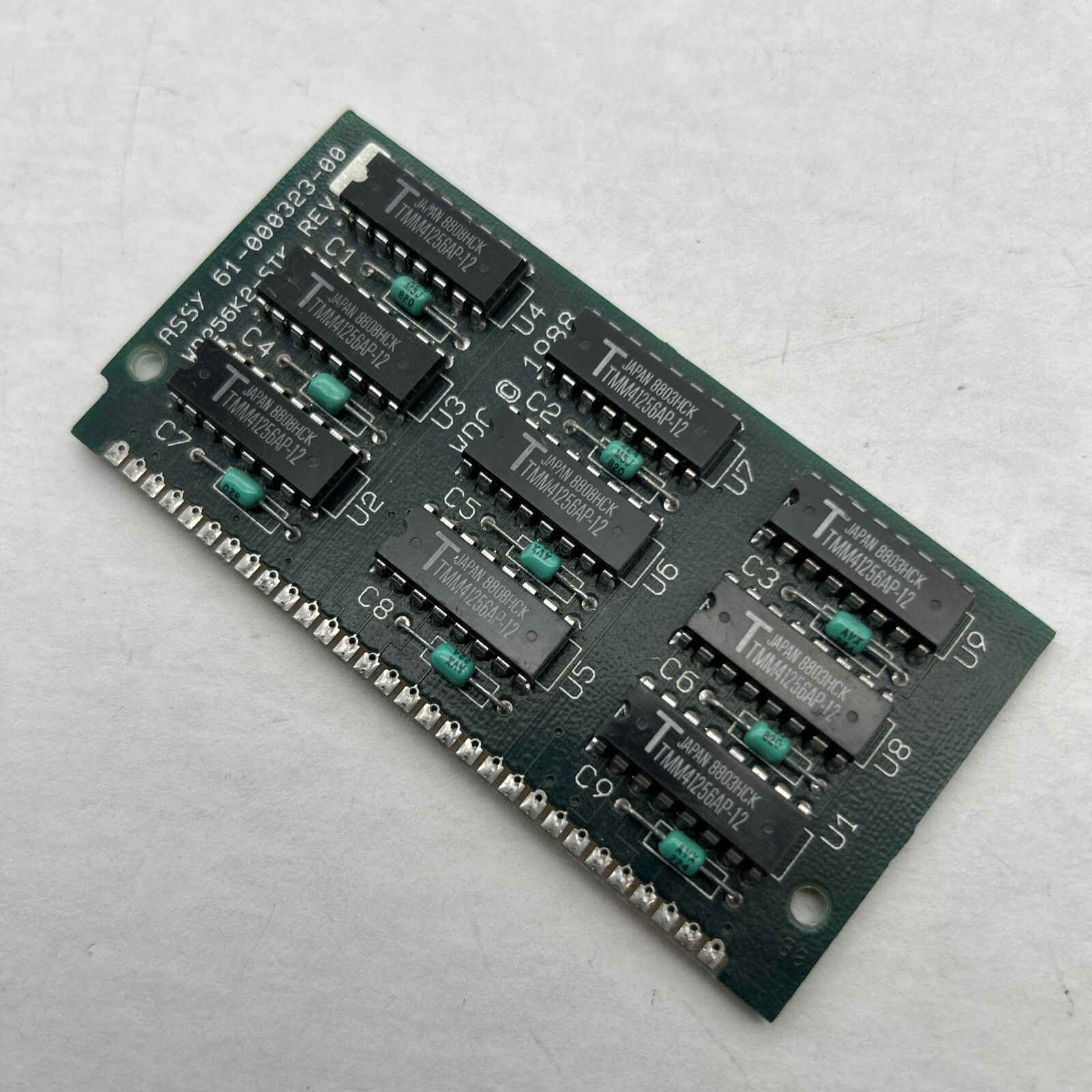 Rare 256K Western Digital 1988' WD256K2-STK ASSY 61-000323-00 30pin SIMM Ram