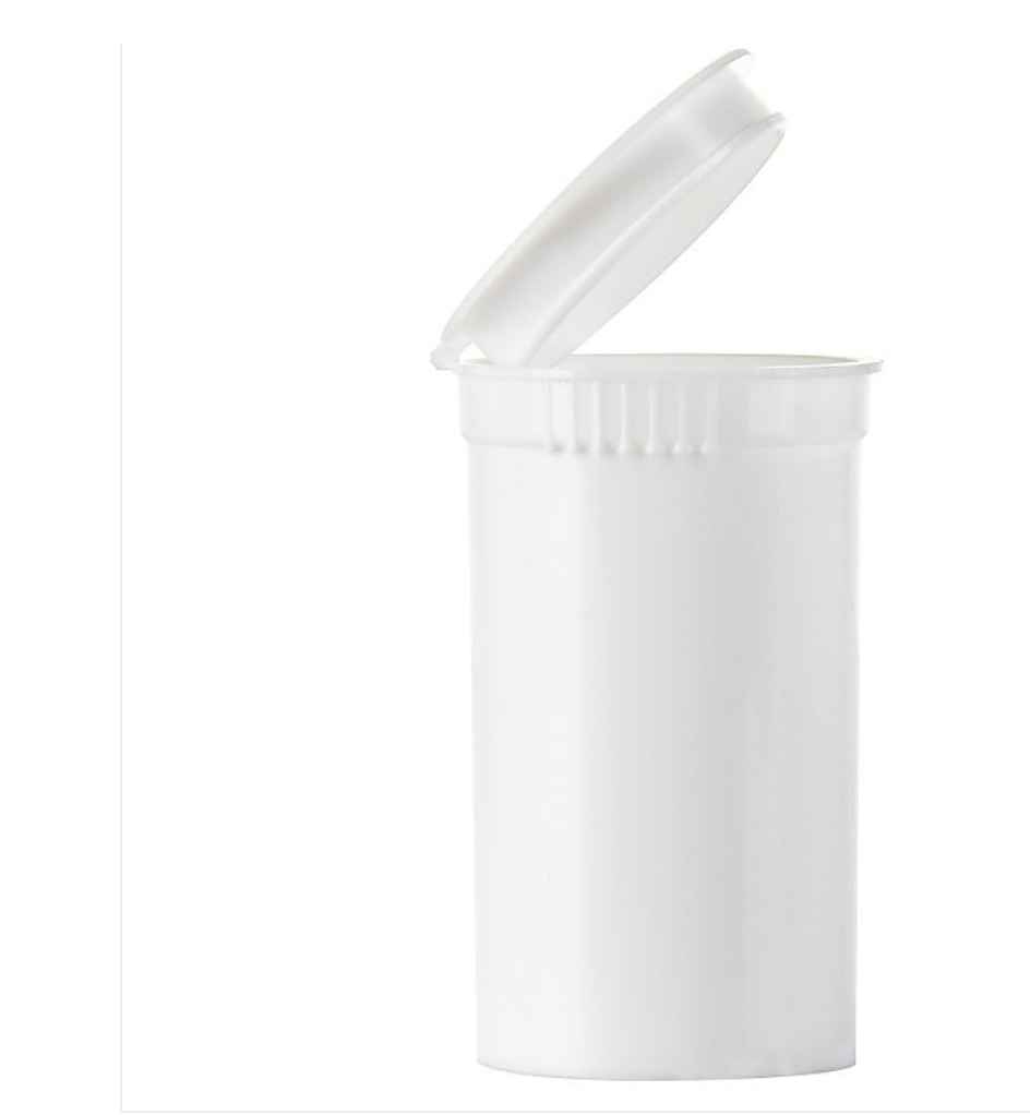 13 DRAM Pop Top Containers (Multiple colors available) - 315/Case