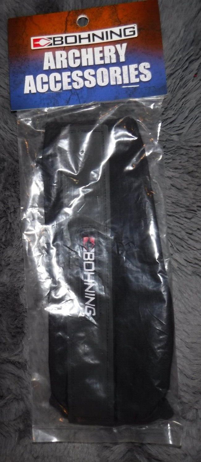 BOHNING ARCHERY ACCESSORIES ARMGUARD LARGE BLACK