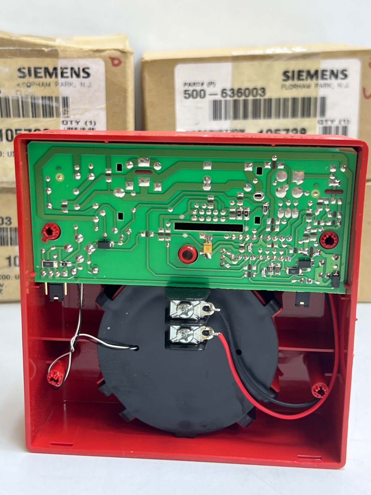 (LOT 4 PCS) SIEMENS AH-R 500-636003 FIRE ALARM