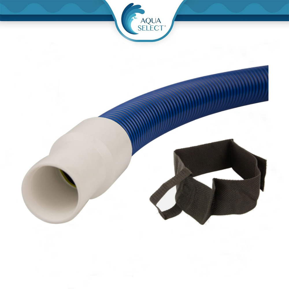 Aqua Select Swimming Pool Vacuum Cleaning Hose 1-1/2" Diameter w/ Hose Helper