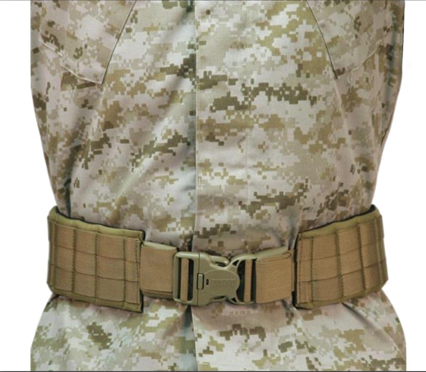 NEW BLACKHAWK PADDED PATROL BELT COYOTE TAN MEDIUM 43-49 in. WAIST