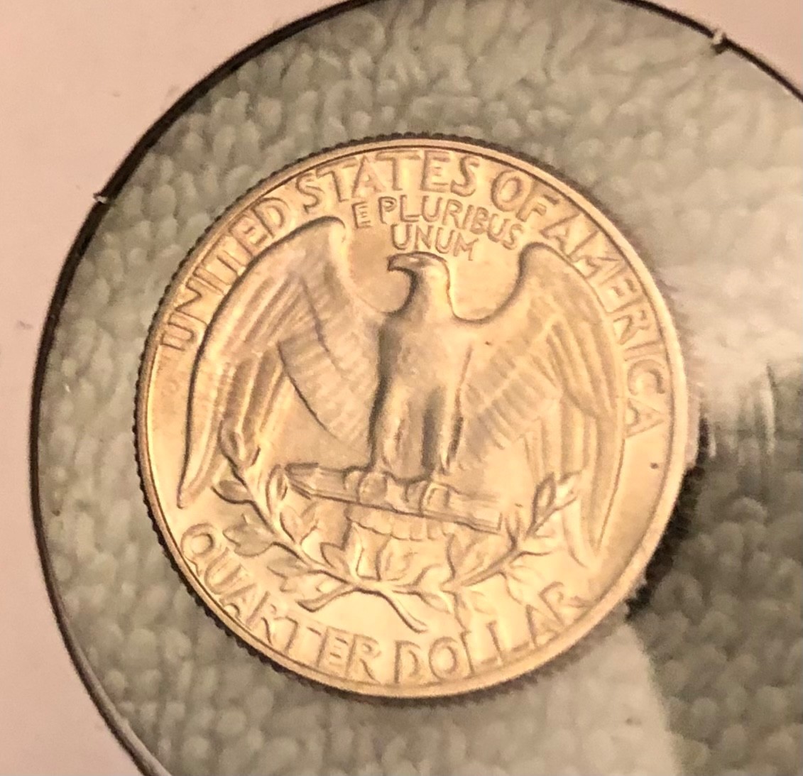 1965 UNC Washington Quarter