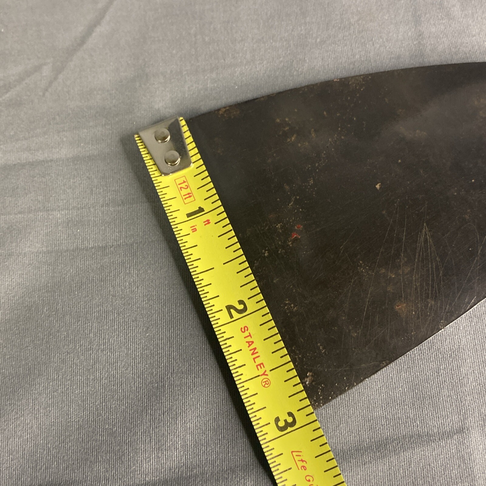 Vintage Deerfield Putty Knife 3” Wood Handle