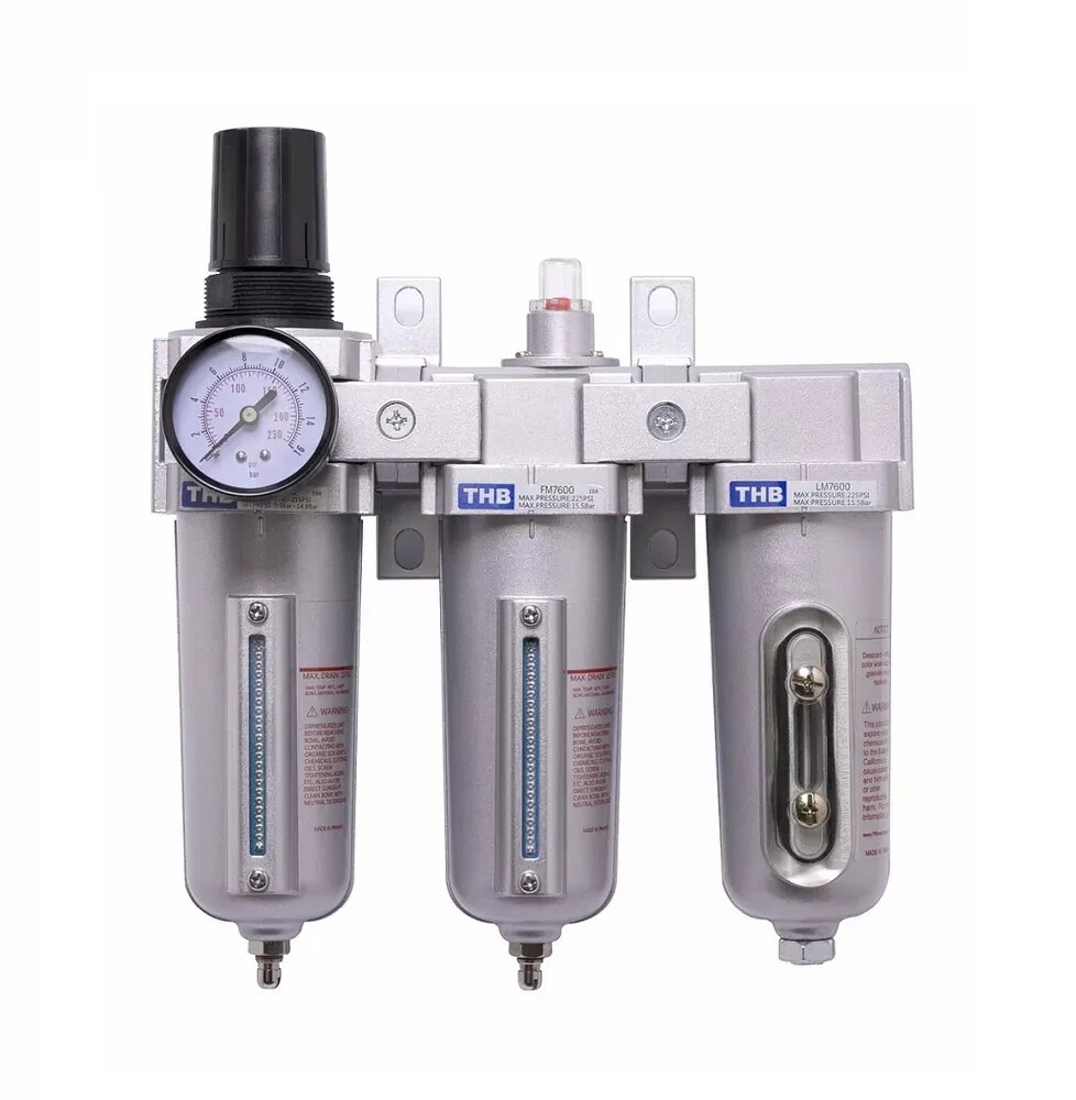 3/4''NPT FILTER / REGULATOR SET & AIR CLEAN / DRYER FR-FLM766N