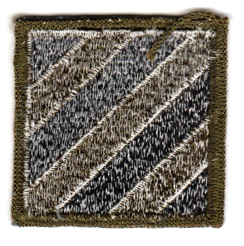 US ARMY 3rd INFANTRY DIVISION Olive/Drab Patch