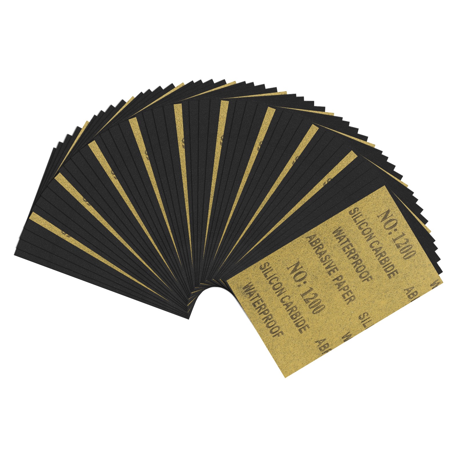 50pcs Sand Papers - [5.5 x 9 Inch x 1200 Grits] Sandpaper Sheets
