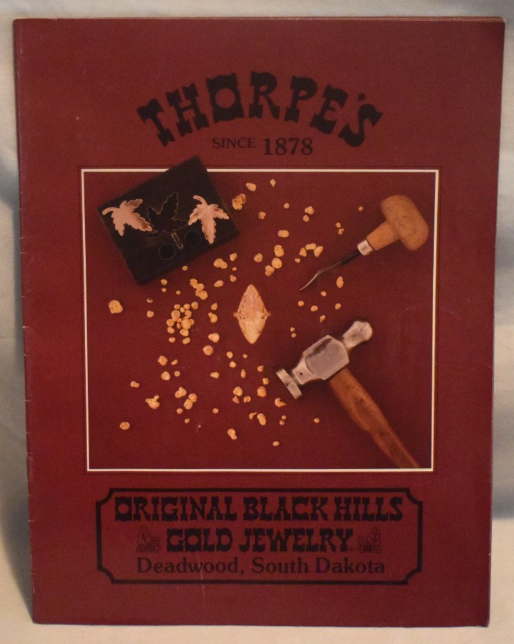Vintage 1989 F.L.Thorpe & Co. Original Black Hills Gold Catalog Deadwood SD