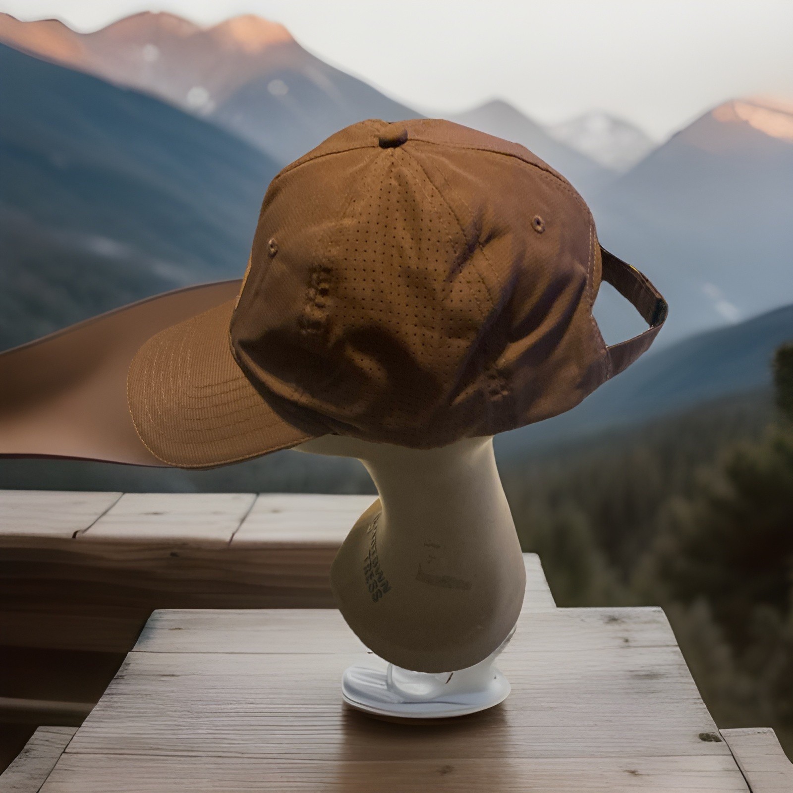 UPS Front Logo Brown Hat Hook Loop New Without Tags Free Shipping