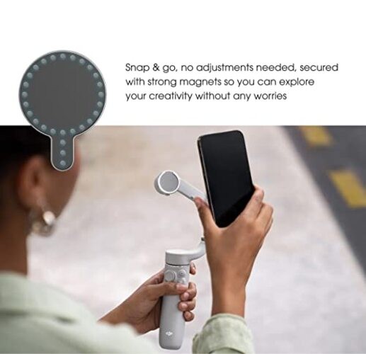 Magnetic Adapter for DJI Osmo Mobile Smartphone Gimbal Stabilizer -