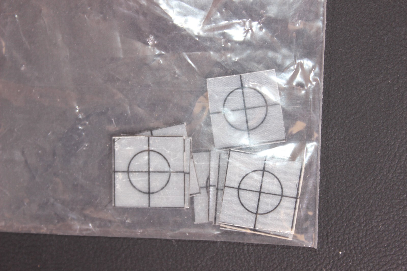 AdirPro N Style 15X15 MM Reflective Adhesive Target Sheets 10-Pack