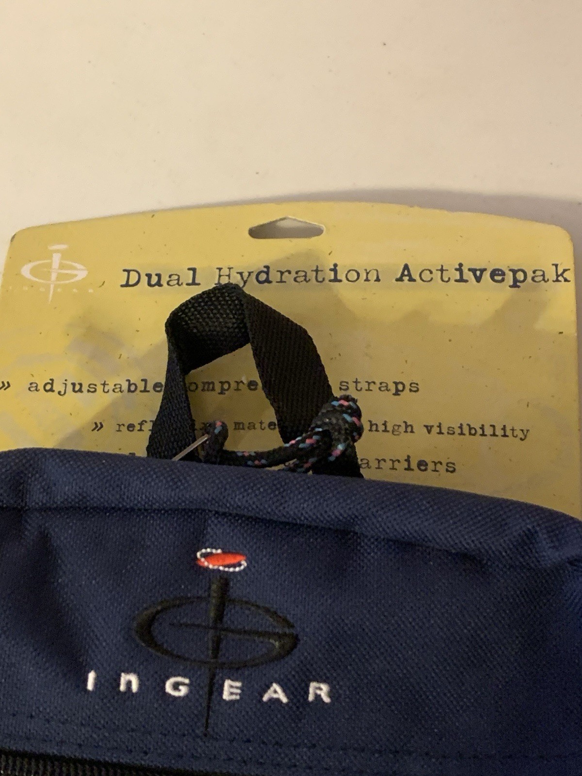 Ingear Dual Hydration Activepak Fanny Pack Adj. Compression Strap Hiking Running