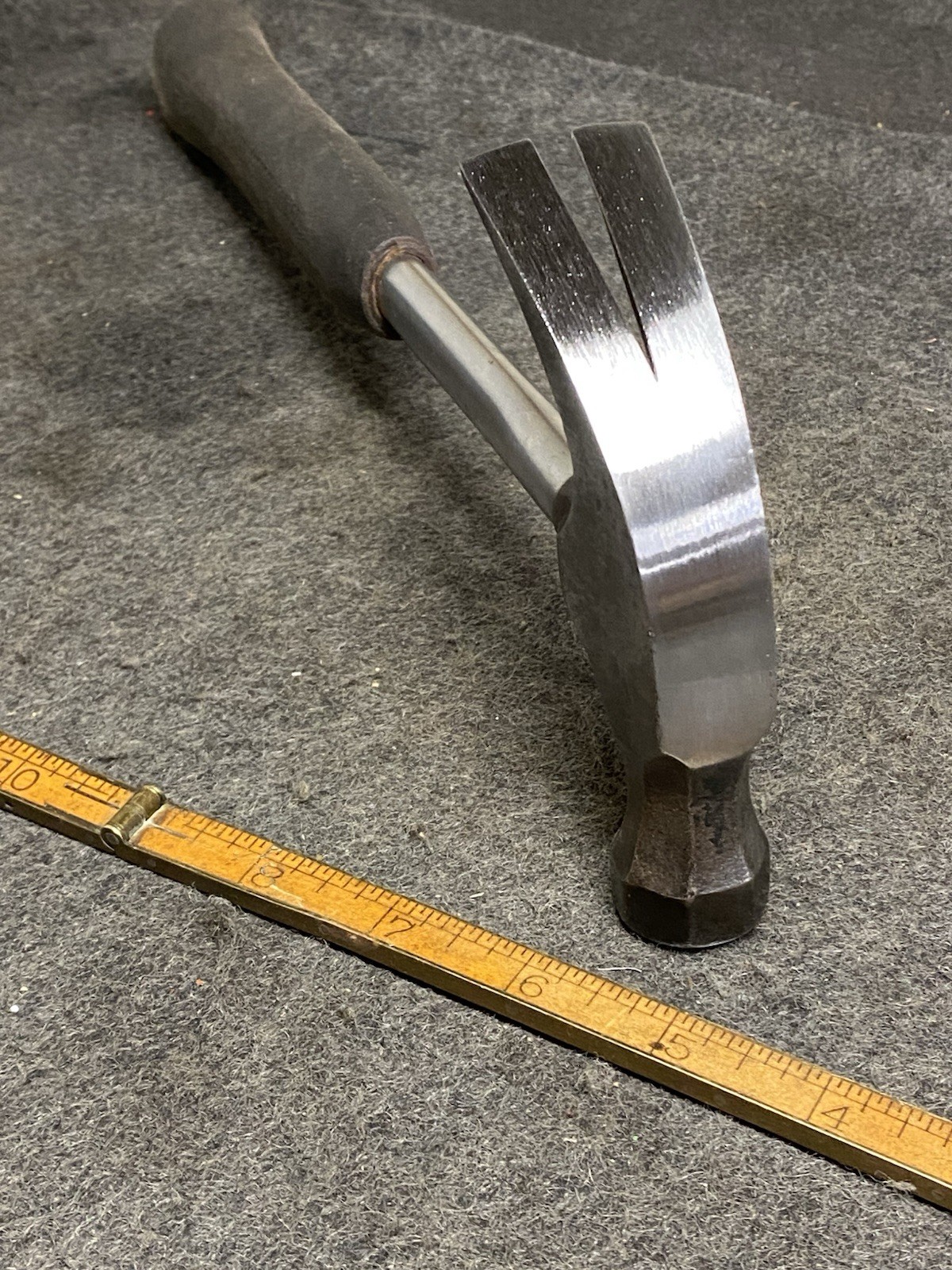 Stanley Steelmaster 13oz Hammer Soft Grip Curve Claw Octagon Face ST-2 USA