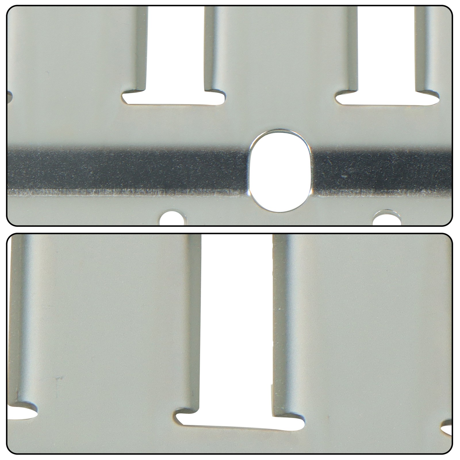 Labwork (8 Piece) 8 ft Galvanized Horizontal E-Track Trailer Tie-Down Rails
