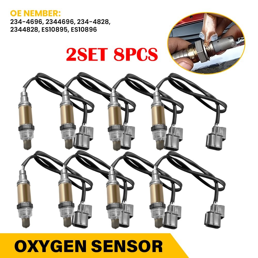 8X Up & Downstream Oxygen Sensors For 1999-04 Land Rover Discovery Freelander ED