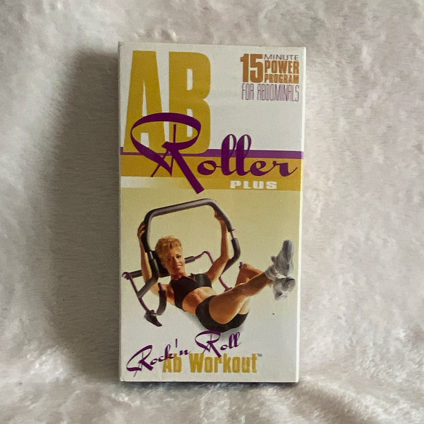 Ab Roller Plus VHS 1995 Workout Tape
