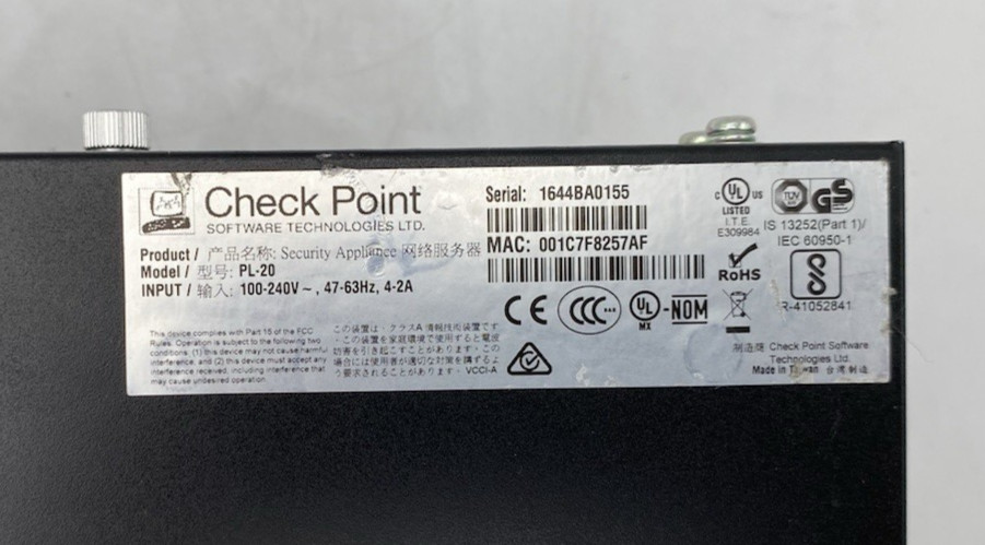 Check Point PL-20 32GB RAM 500GB SSD