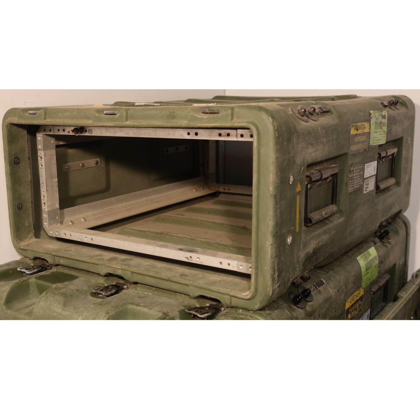Rackmount 04U x24 Hardigg MAC Rack Shock Mount 19" Shockmount Case Heavy Payload