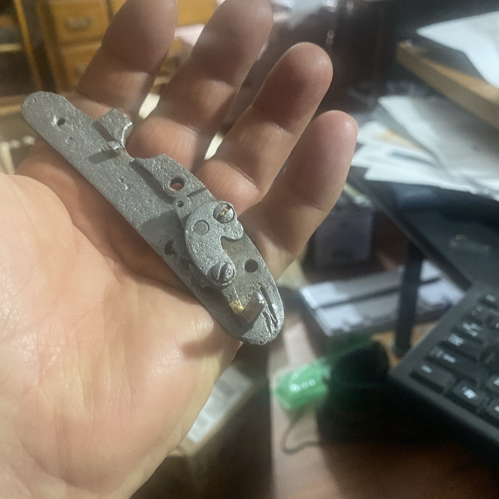 ANTIQUE MUZZLELOADER GUN LOCK Parts