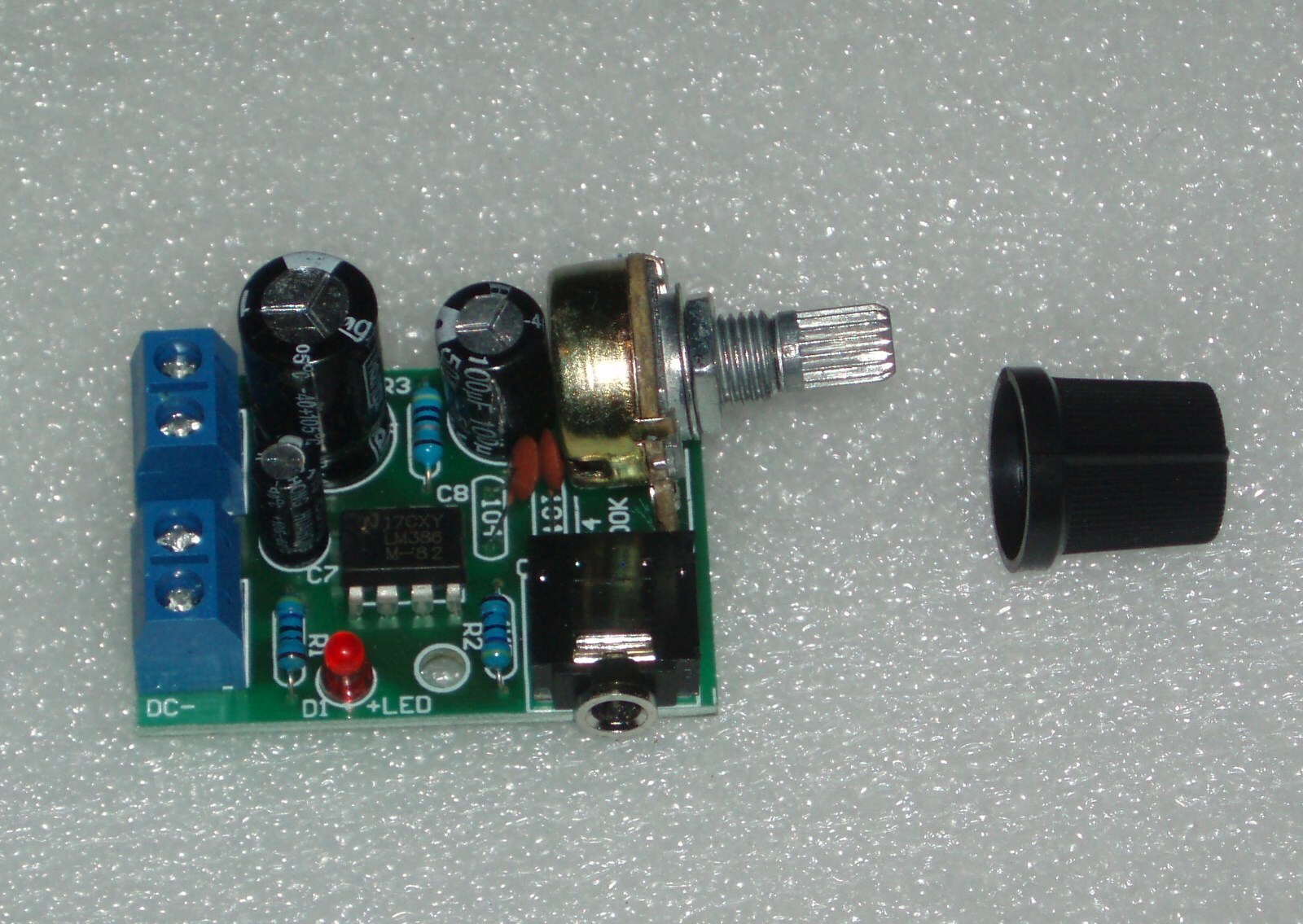 LM386 Audio HIFI Power Amplifier Board DC 3V~12V  module  with 3.5mm jack