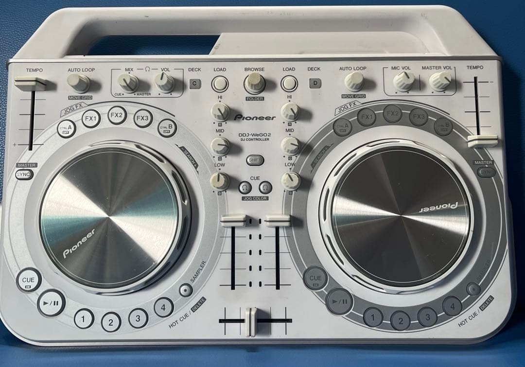 Pioneer DDJ-WeGO2 DJ 2-Channel Dual Deck Controller Tested from Japan