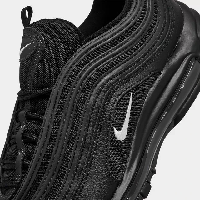 Nike AIR MAX 97 Casual Shoes🔥New Men's Black/White Training Sneakers 921826-015