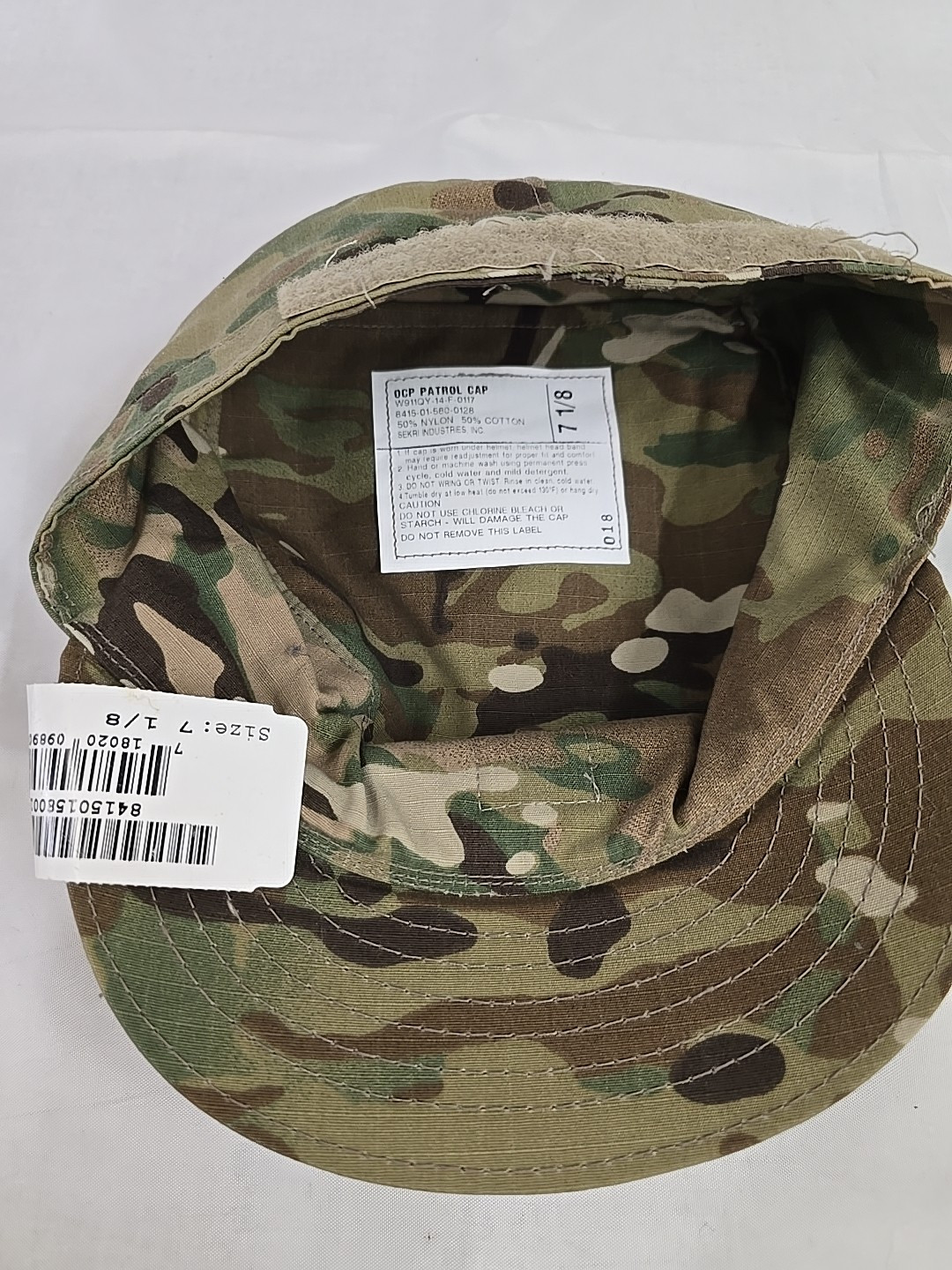 Sekri Ind Army OCP Patrol Cap 7 1/8 Cag Sof Devgru Seal